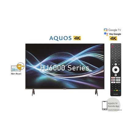 ทีวีแอลอีดี 50 นิ้ว SHARP (4K, LED, GOOGLE TV) 4T-C50HJ6000X_8