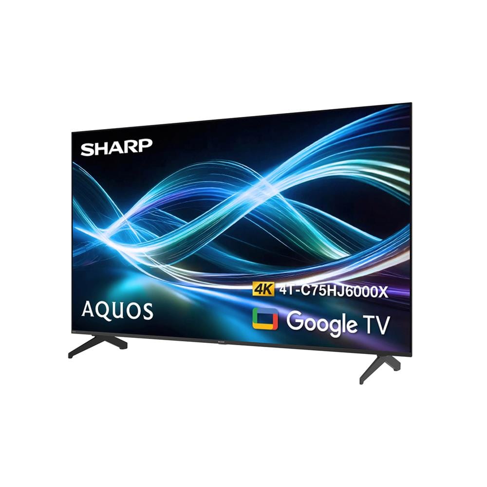 ทีวีแอลอีดี 75 นิ้ว SHARP (4K, LED, GOOGLE TV) 4T-C75HJ6000X