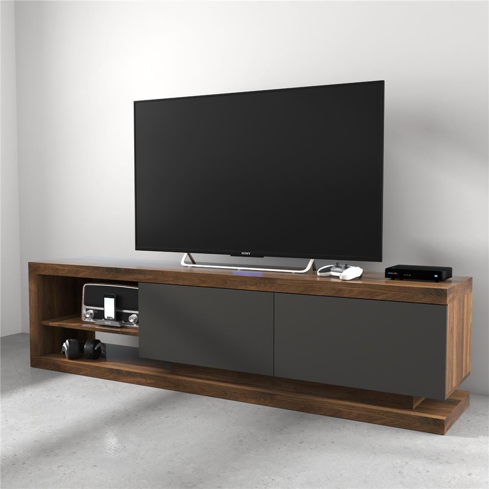 ตู้วางทีวี TOMATO HOME DOLCE 180 ซม. สีวอลนัท