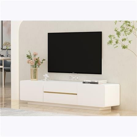 ตู้วางทีวี TOMATO HOME DESIRE 200 ซม. สีขาว_3