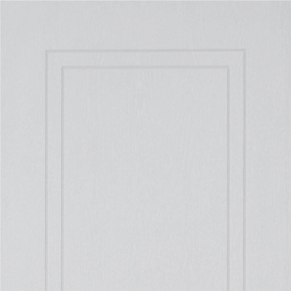 ประตูห้องน้ำ UPVC เจาะลูกบิด MODERNWOOD MLIR025 70x200 ซม. สีขาว