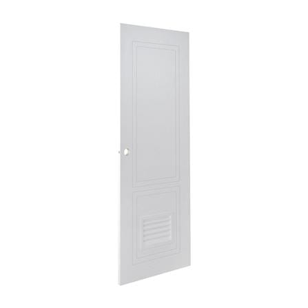 ประตูห้องน้ำ UPVC เจาะลูกบิด MODERNWOOD MLIR025 70x200 ซม. สีขาว_1