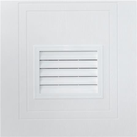 ประตูห้องน้ำ UPVC เจาะลูกบิด MODERNWOOD MLIR025 70x200 ซม. สีขาว_2
