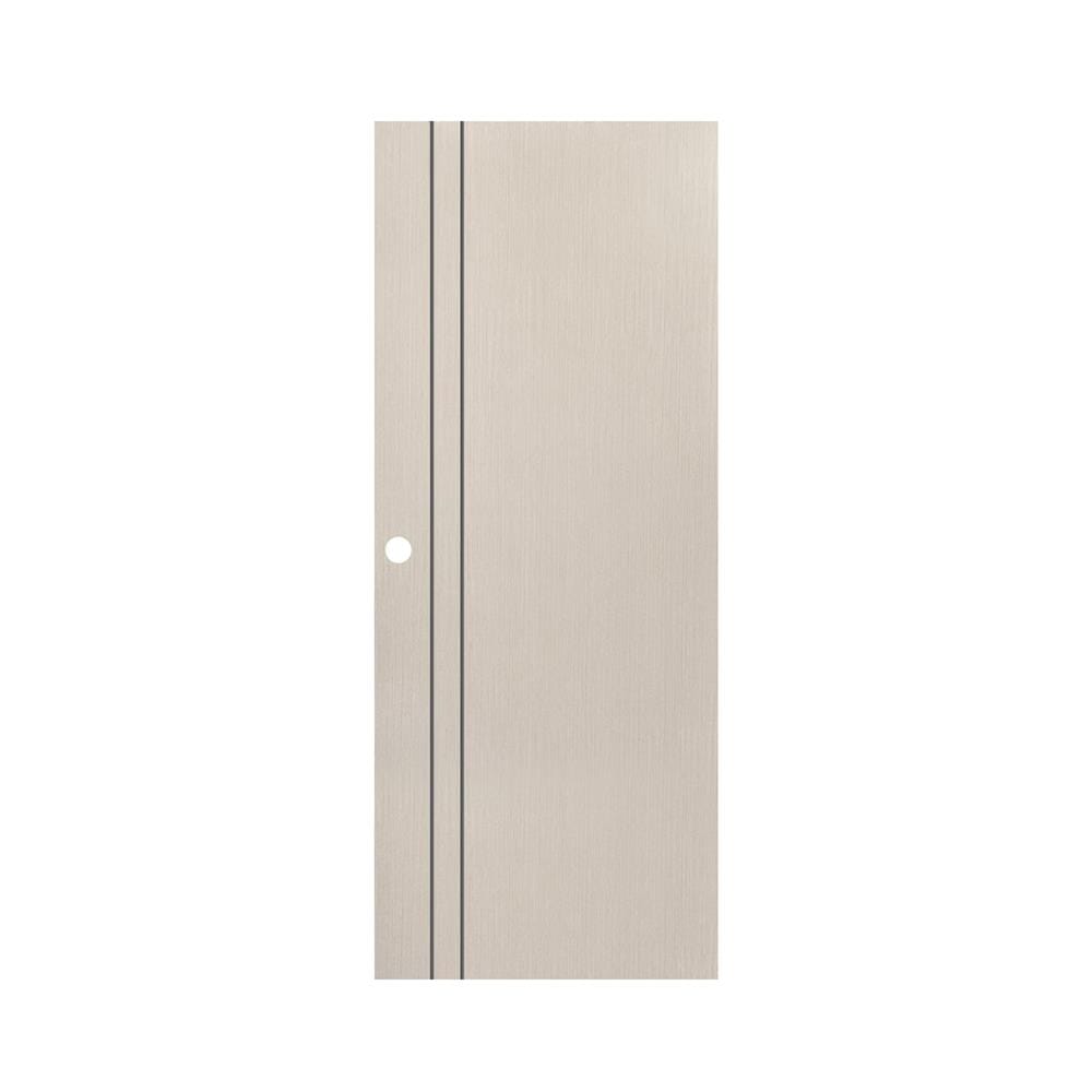 ประตูภายใน UPVC เจาะลูกบิด ECO-DOOR PE3 80x200 ซม. สีน้ำตาล