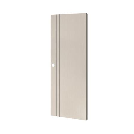 ประตูภายใน UPVC เจาะลูกบิด ECO-DOOR PE3 80x200 ซม. สีน้ำตาล_1