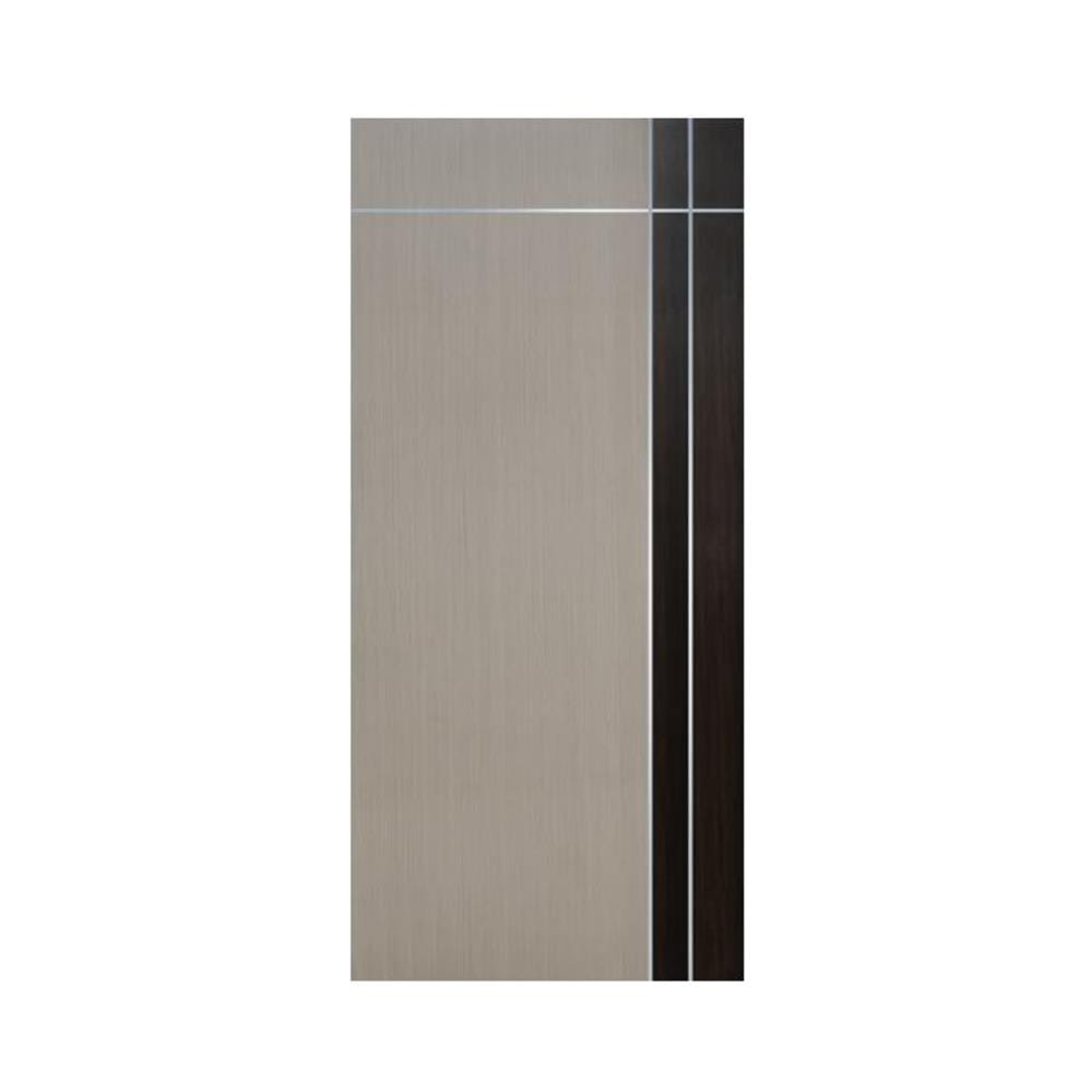 ประตูภายใน WPC ไม่เจาะลูกบิด ECO-DOOR WP2 90x200 ซม. สีครีมทูโทน