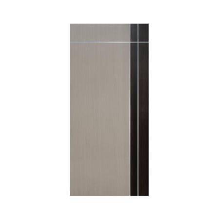 ประตูภายใน WPC ไม่เจาะลูกบิด ECO-DOOR WP2 90x200 ซม. สีครีมทูโทน_0