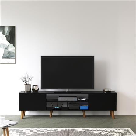 ตู้วางทีวี TOMATO HOME MILLER 180 ซม. สีดำ_2