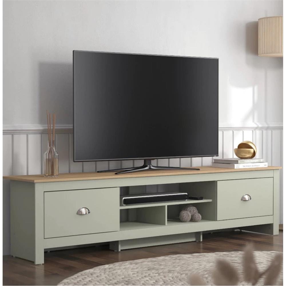 ตู้วางทีวี TOMATO HOME LEXINGTON 180 ซม. สีเขียว