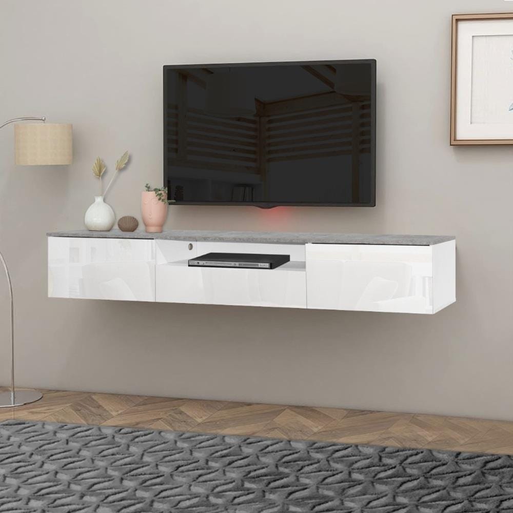 ตู้วางทีวี TOMATO HOME ROME 200 ซม. สีขาว