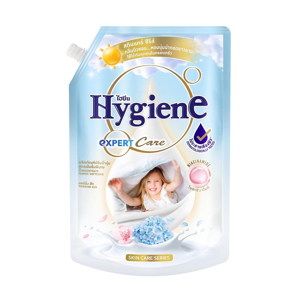 รีฟิลน้ำยาปรับผ้านุ่ม HYGIENE EXPERT CARE SKIN CARE SERIES 1,000 มล. มอร์นิ่ง ฮัก