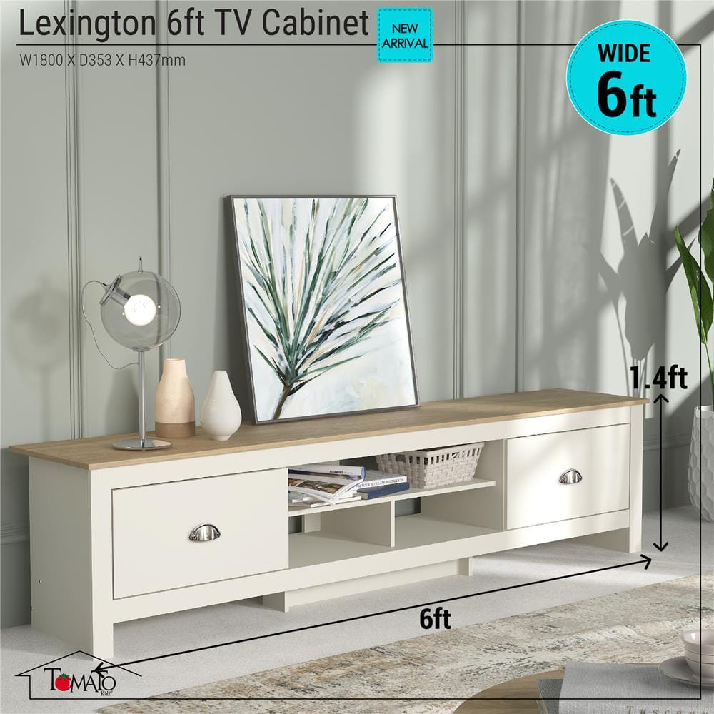 ตู้วางทีวี TOMATO HOME LEXINGTON 180 ซม. สีเบจ