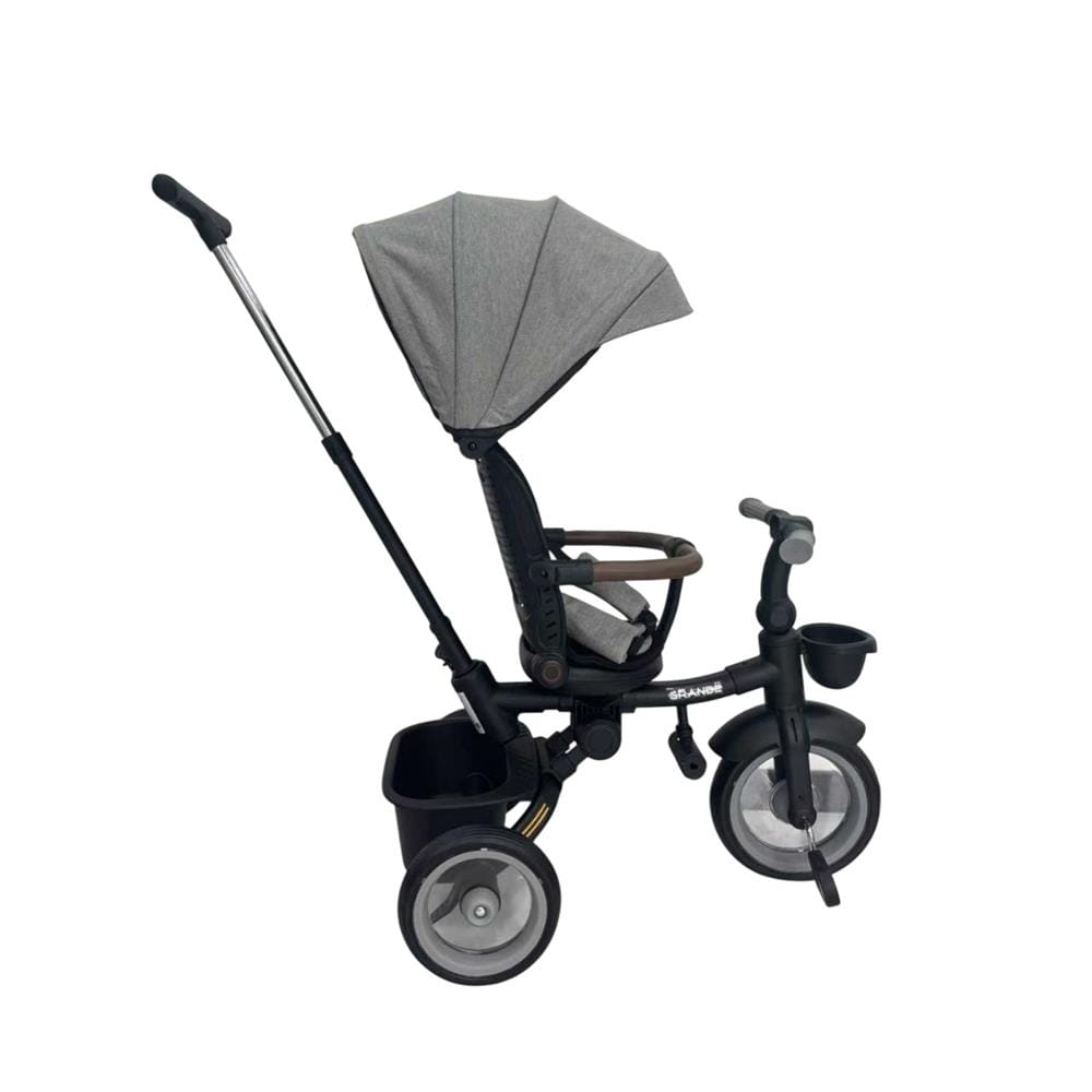 รถเข็นเด็กสามล้อ GRANDE G1 สีดำ/เทา