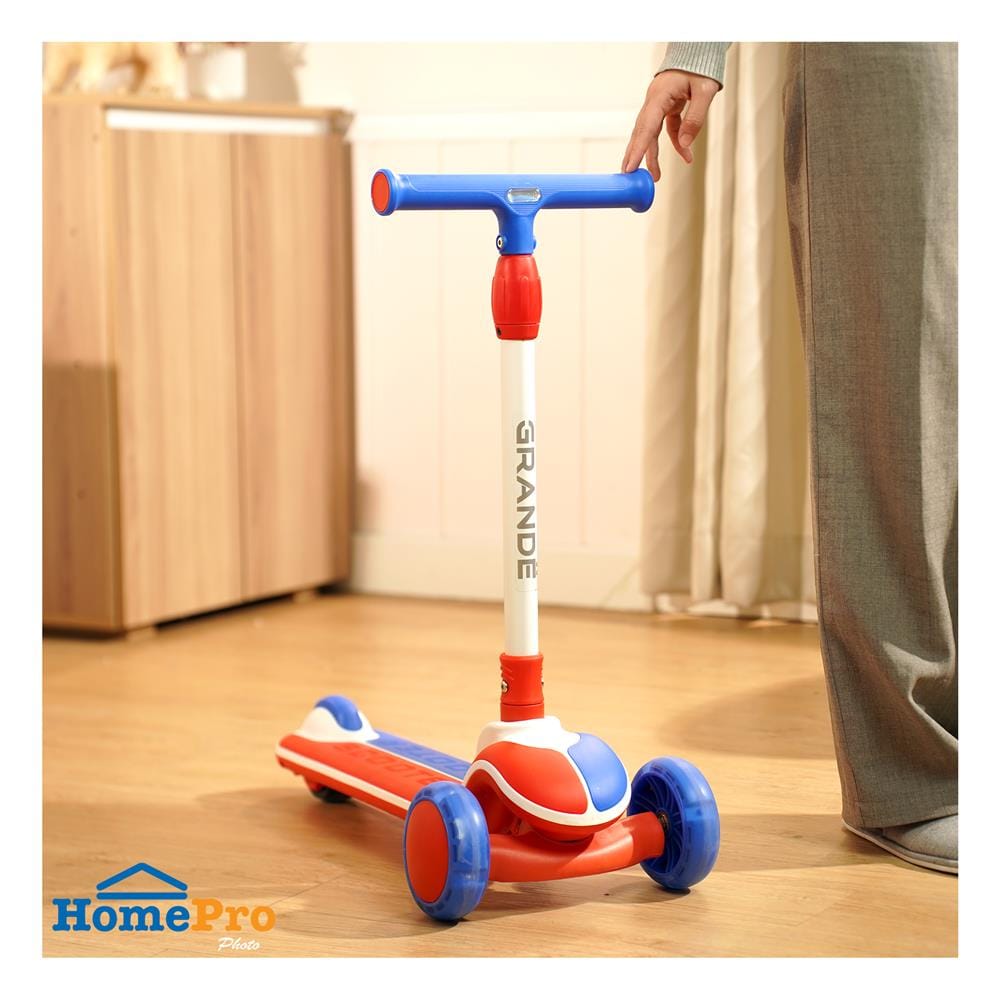 สกู๊ตเตอร์เด็ก GRANDE G1 สีน้ำเงิน/แดง