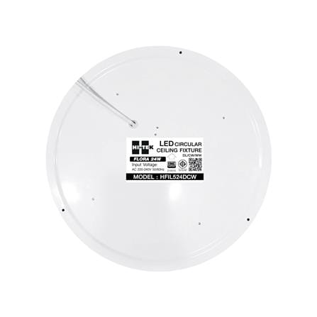 ไฟเพดาน LED HI-TEK HFIL524DCW 15 นิ้ว 24 วัตต์ DAYLIGHT/COOL WHITE/WARM WHITE สีขาว_3