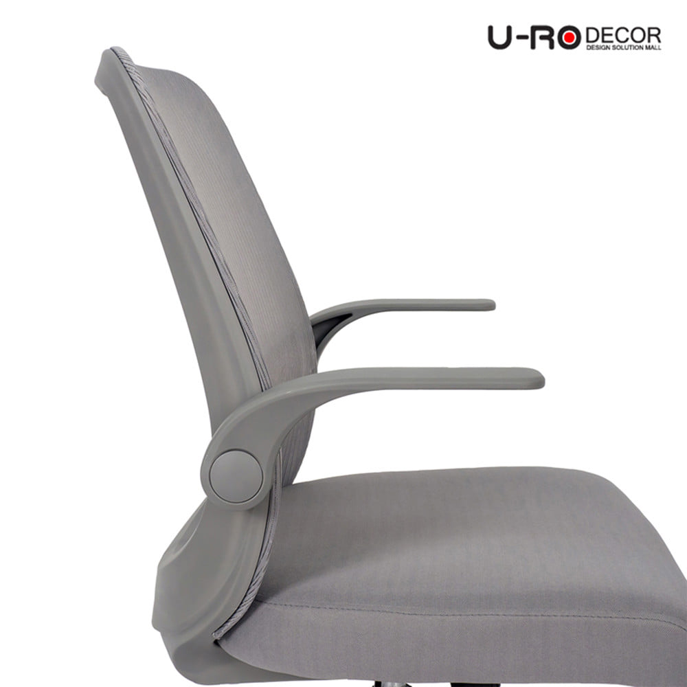 เก้าอี้สำนักงาน U-RO DECOR JORIN สีเทา