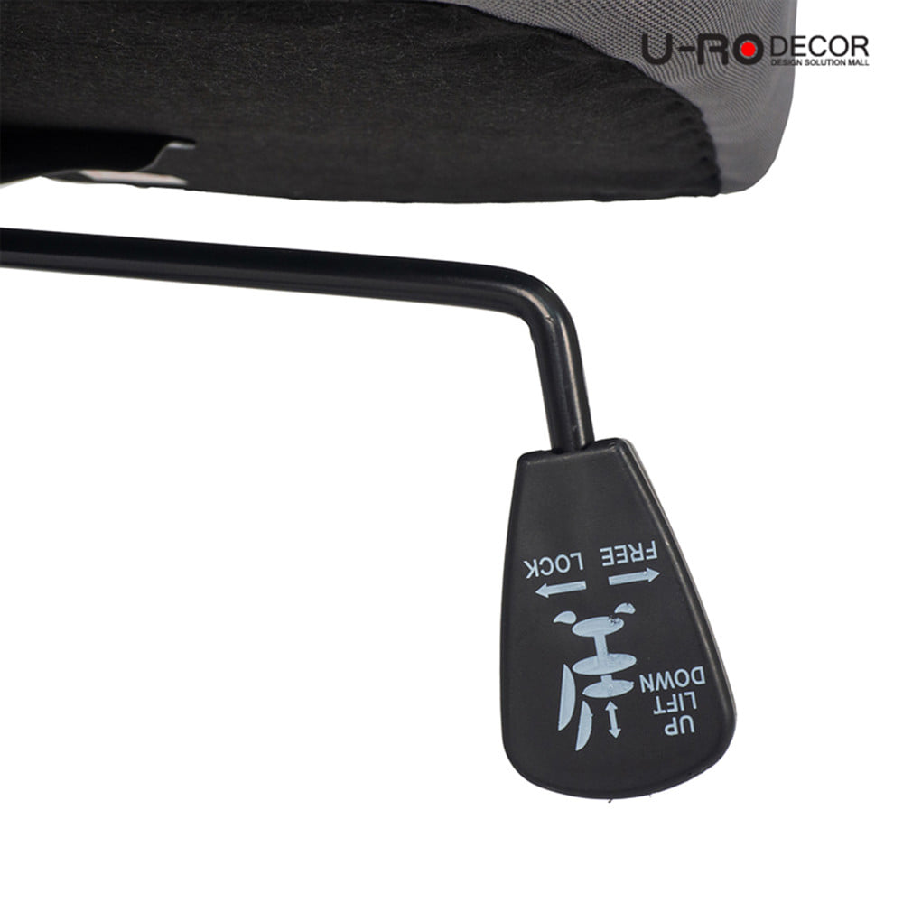 เก้าอี้สำนักงาน U-RO DECOR JORIN สีเทา
