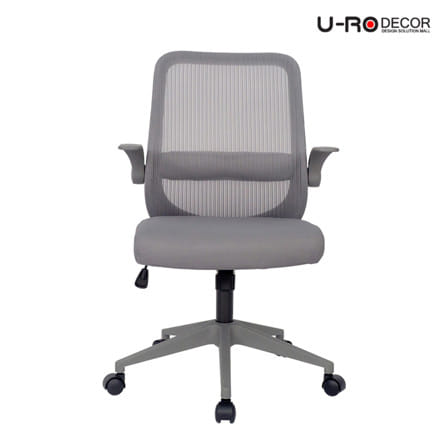 เก้าอี้สำนักงาน U-RO DECOR JORIN สีเทา_1