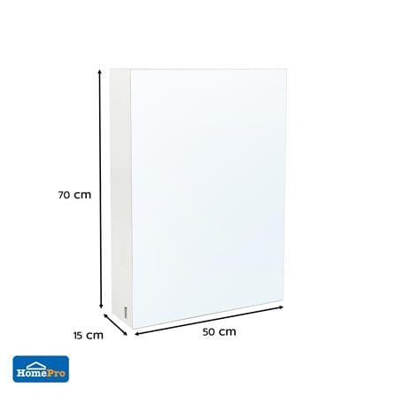ตู้กระจก PVC MOYA VC-M2406 สีขาว_11