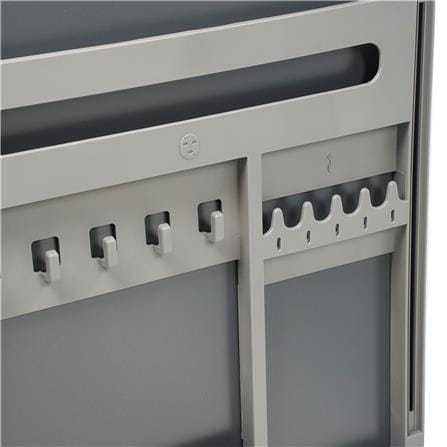 ตู้กระจก PVC MOYA VC-M2406 สีขาว_5