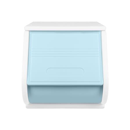 กล่องบานเปิด STACKO LITTLE-P 30x37x31 ซม. สีขาว/ฟ้า_1