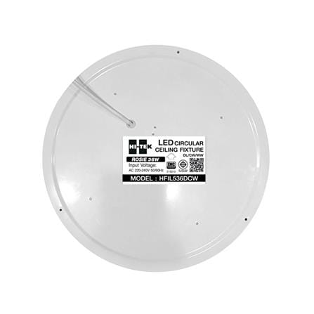 ไฟเพดาน LED HI-TEK HFIL536DCW 15 นิ้ว 36 วัตต์ DAYLIGHT/COOL WHITE/WARM WHITE สีขาว_3