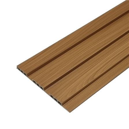 แผ่นผนัง PVC INOVAR FLOOR WPE885A 19.3x1.2x240 ซม. สี THAI TEAK_0