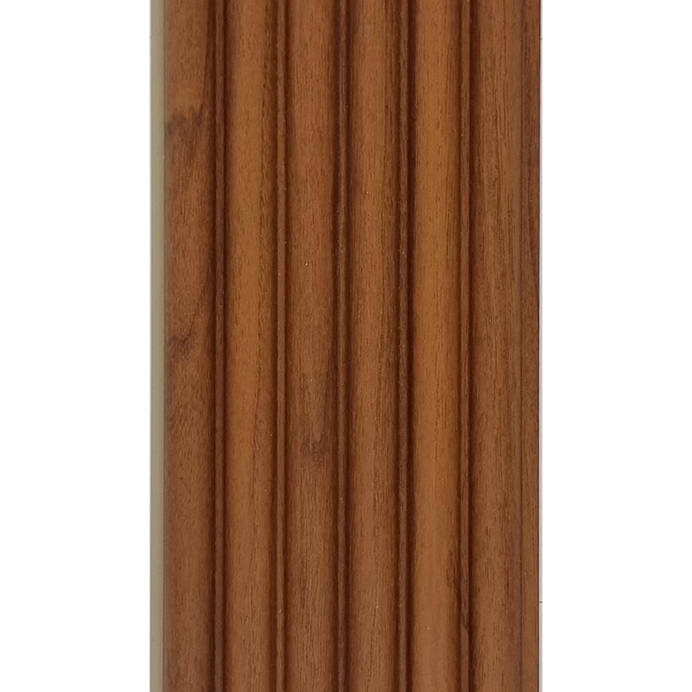 แผ่นผนัง PVC INOVAR FLOOR WPA863A 15x1.3x240 ซม. สี BURMESE TEAK