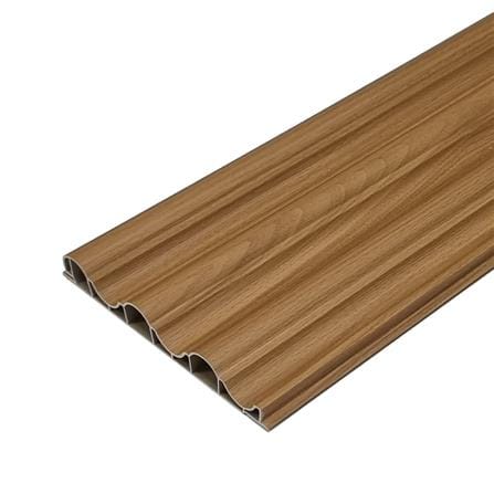 แผ่นผนัง PVC INOVAR FLOOR WPG885A 14.7x1.9x240 ซม. สี THAI TEAK_0