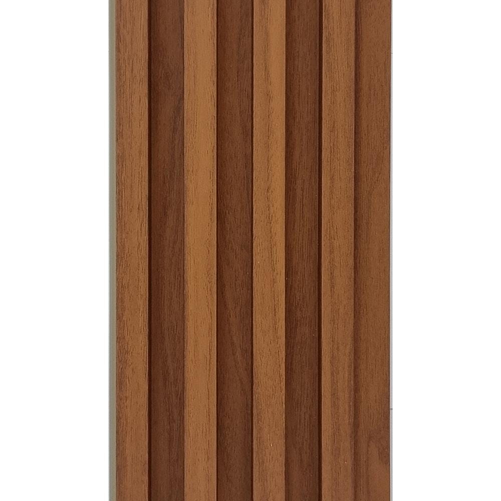 แผ่นผนัง PVC INOVAR FLOOR WPB863A 16x2x240 ซม. สี BURMESE TEAK