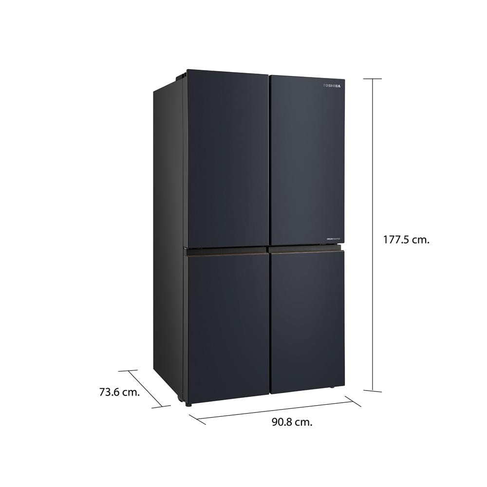 ตู้เย็น MULTI DOOR TOSHIBA GR-RF900WI-PMTH(06) 25.1 คิว สีเทาดำ