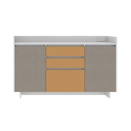 ตู้เตี้ย SB FURNITURE HAVEN 19211478 160 ซม. สีขาว_0