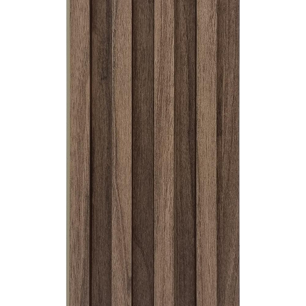 แผ่นผนัง PVC INOVAR FLOOR WPB870A 16x2x240 ซม. สี ENGLISH WALNUT