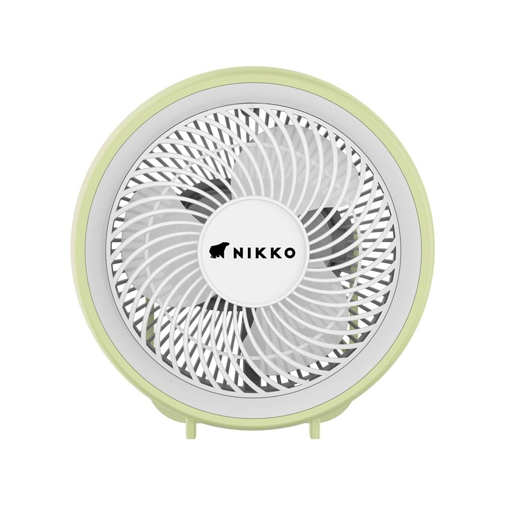 พัดลมตั้งโต๊ะ 6 นิ้ว NIKKO NK-MF-L2766G สีเขียว