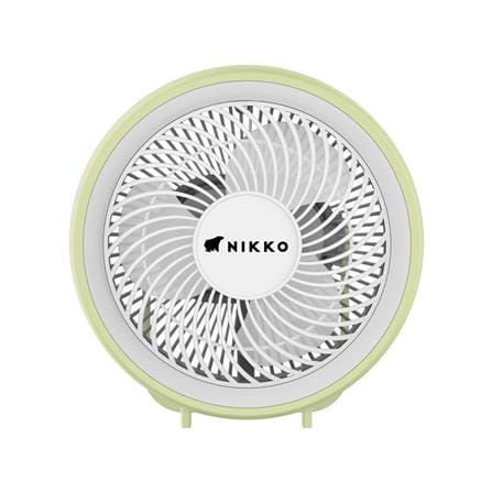 พัดลมตั้งโต๊ะ 6 นิ้ว NIKKO NK-MF-L2766G สีเขียว_0