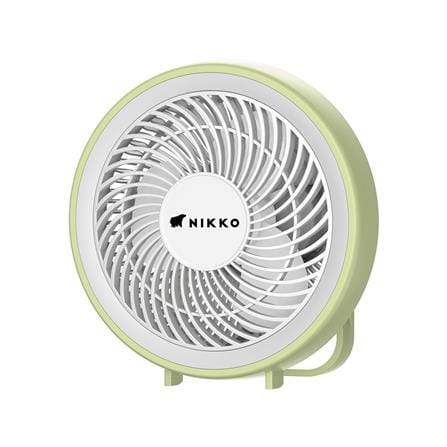 พัดลมตั้งโต๊ะ 6 นิ้ว NIKKO NK-MF-L2766G สีเขียว_1