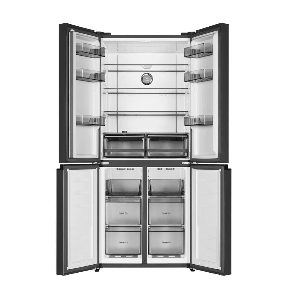 ตู้เย็น MULTI DOOR HISENSE RQ662N4TWU 18 คิว กระจกขาว