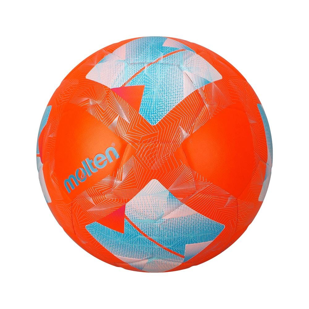 ลูกฟุตซอล PVC หนังอัด MOLTEN F9N1510 สีส้ม/ฟ้า