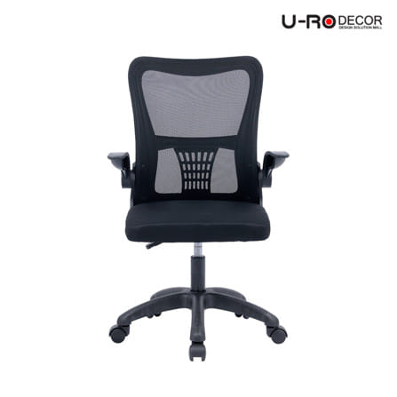 เก้าอี้สำนักงาน U-RO DECOR BRICK สีดำ_1