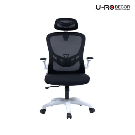 เก้าอี้สำนักงาน U-RO DECOR GARDA สีดำ_1