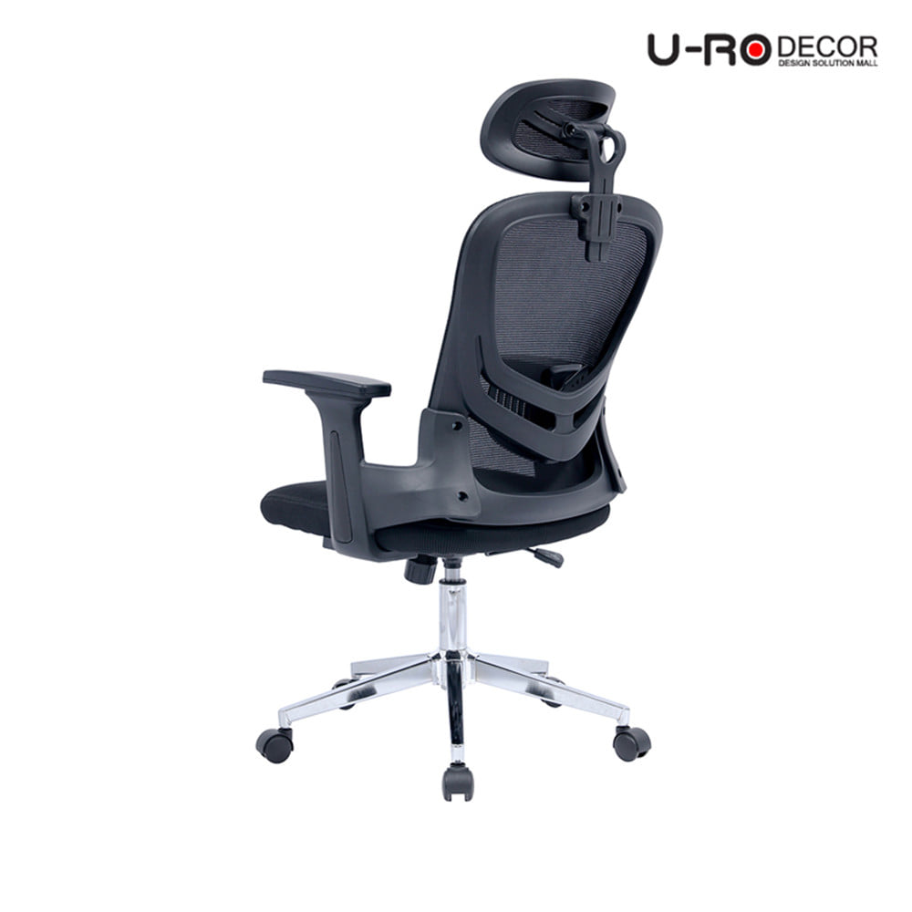 เก้าอี้สำนักงาน U-RO DECOR GENEVA สีดำ