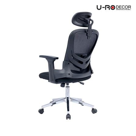 เก้าอี้สำนักงาน U-RODECOR GENEVA สีดำ_4