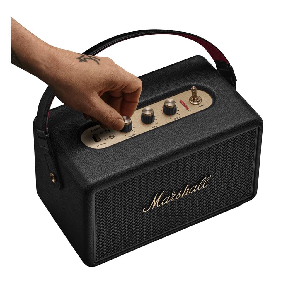 ลำโพงบลูทูธ MARSHALL KILBURN III สี BLACK AND BRASS