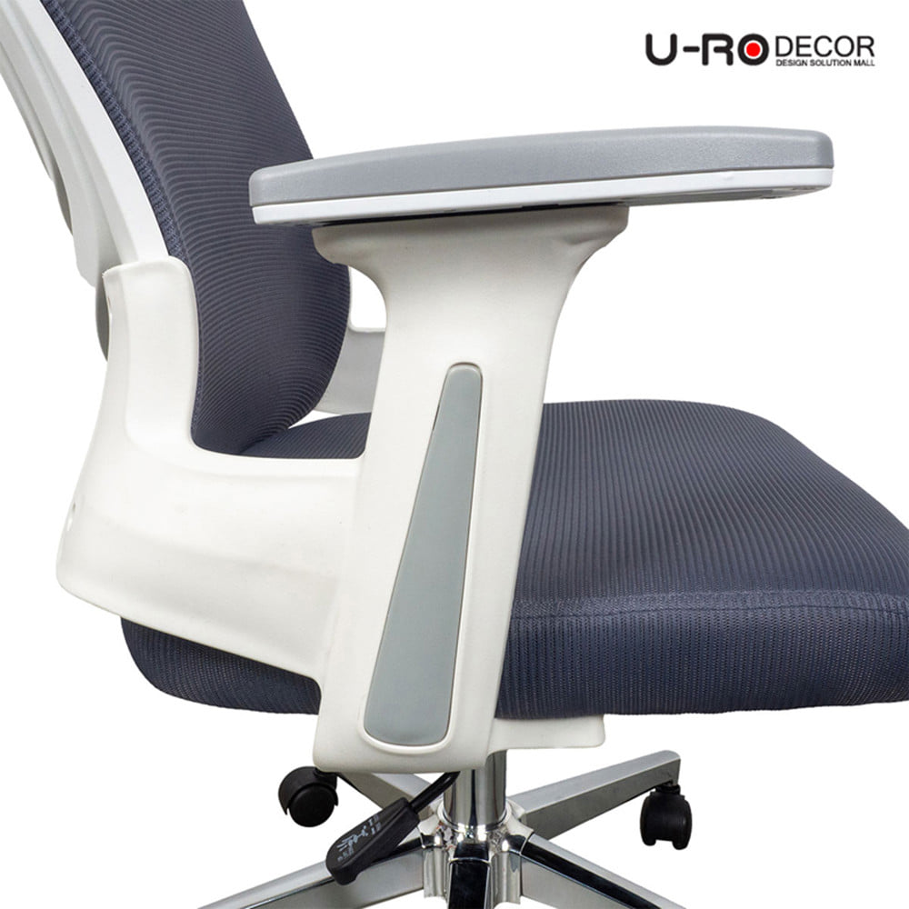เก้าอี้สำนักงาน U-RO DECOR GENEVA สีเทา