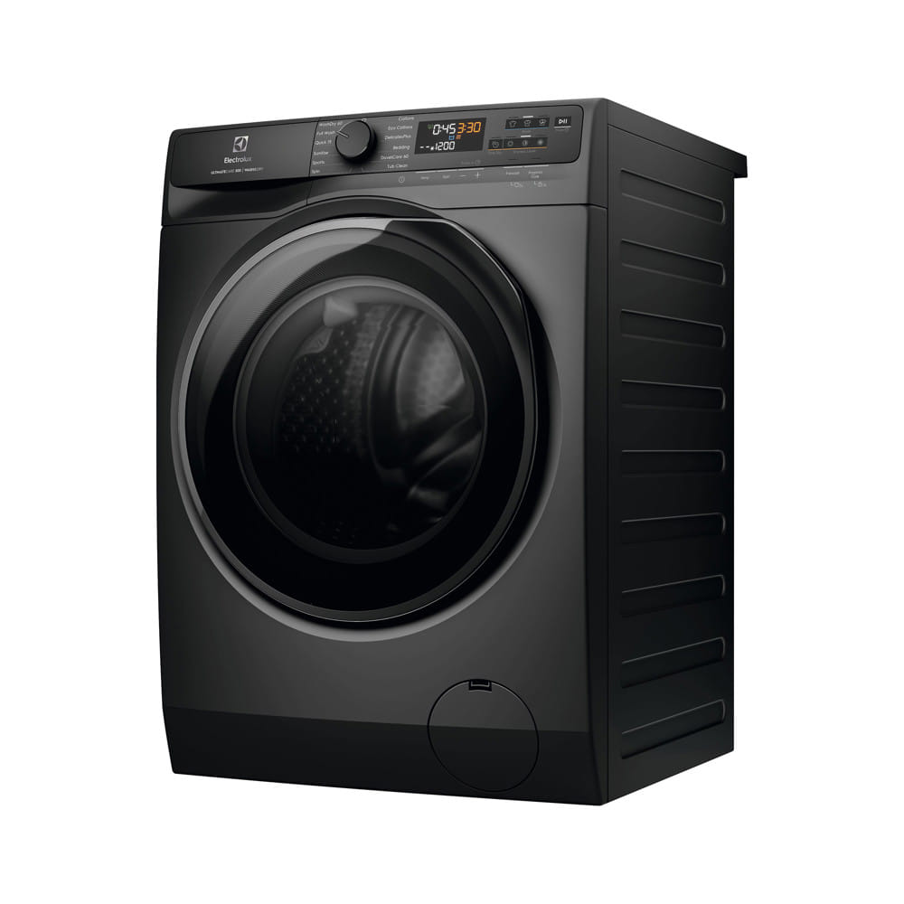 เครื่องซักอบผ้าฝาหน้าพร้อมขาตั้งสีดำ 334 ELECTROLUX EWW1343P5SC 13/9 กก. 1400 RPM อินเวอร์เตอร์ สีเทาเข้ม