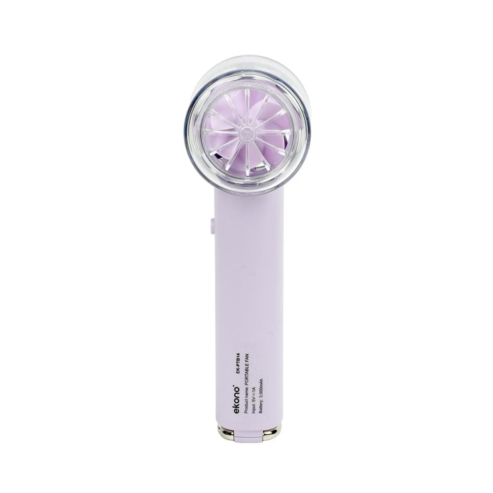 พัดลมพกพา 2 นิ้ว EKONO EK-PTB14VI สีม่วง