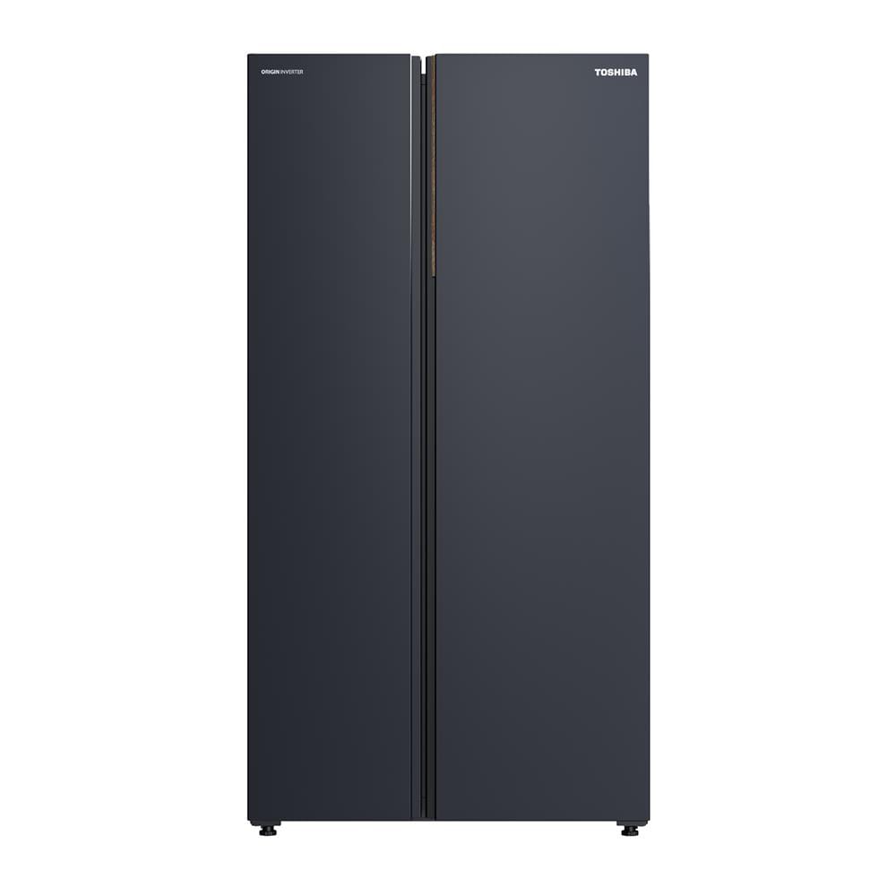ตู้เย็น SIDE BY SIDE TOSHIBA GR-RS910WI-PMTH(06) 25.1 คิว สีเทาเข้ม