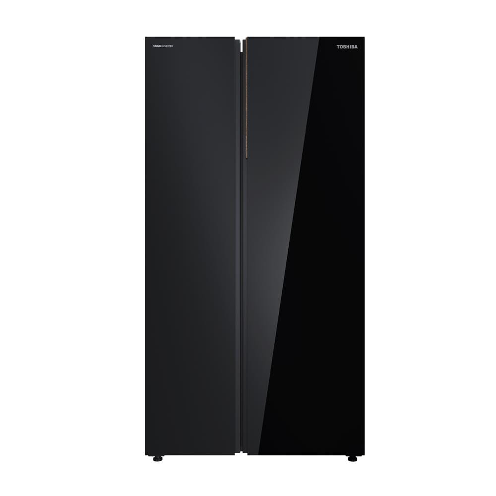 ตู้เย็น SIDE BY SIDE TOSHIBA GR-RS905WIA-PGTH(22) 25.1 คิว กระจกดำ
