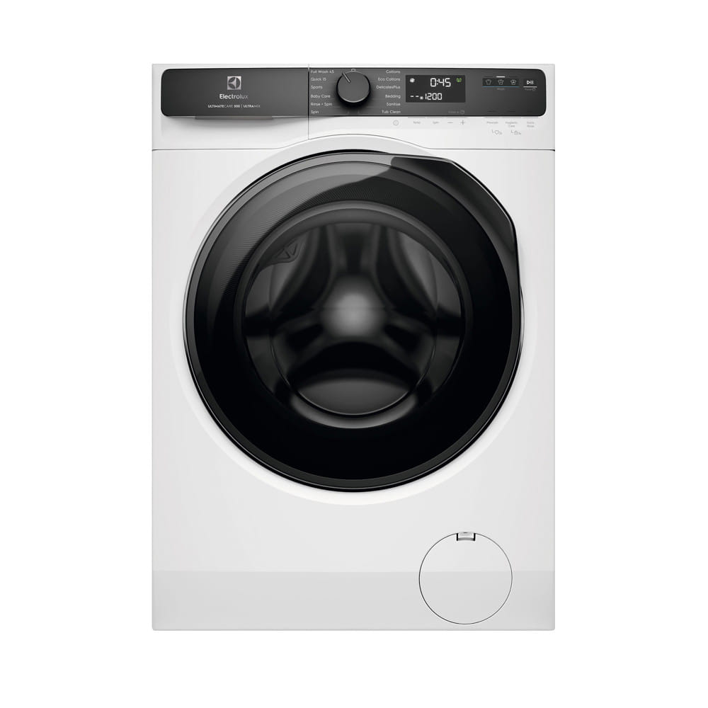 เครื่องซักผ้าฝาหน้าพร้อมขาตั้งสีขาว 333 ELECTROLUX EWF1343P5WC 13 กก. 1400 RPM อินเวอร์เตอร์  สีขาว