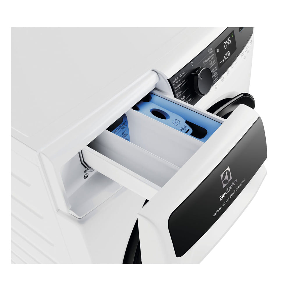 เครื่องซักผ้าฝาหน้าพร้อมขาตั้งสีขาว 333 ELECTROLUX EWF1343P5WC 13 กก. 1400 RPM อินเวอร์เตอร์  สีขาว